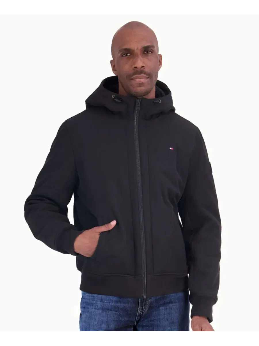 Куртка-бомбер с подкладкой из шерпы Tommy Hilfiger