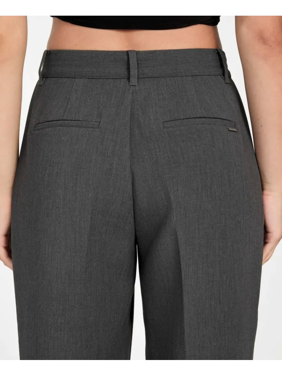Женские брюки Joandra Perfect с широкими штанинами GUESS — изображение 10 из 10, темный серый