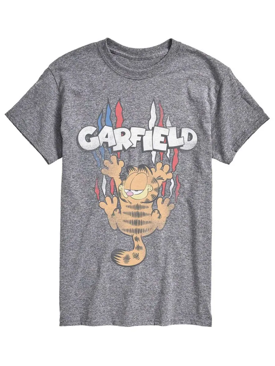 Футболка с графическим принтом Garfield с коротким рукавом AIRWAVES — изображение 1 из 3, приглушенный