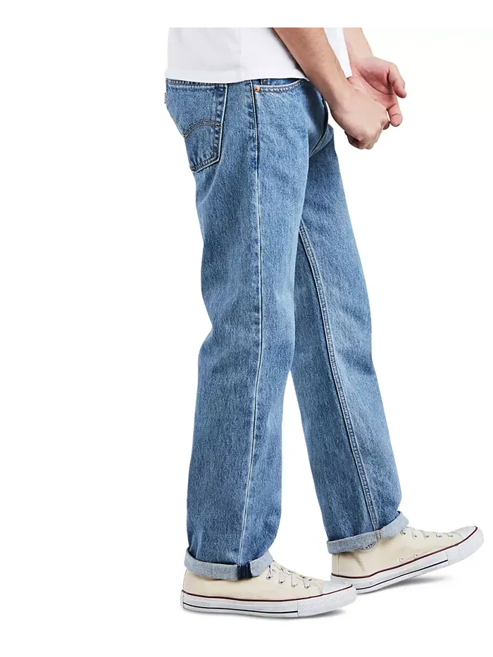 Мужские джинсы 505 Regular Fit без стрейча Levi's — изображение 4 из 13, бежевый
