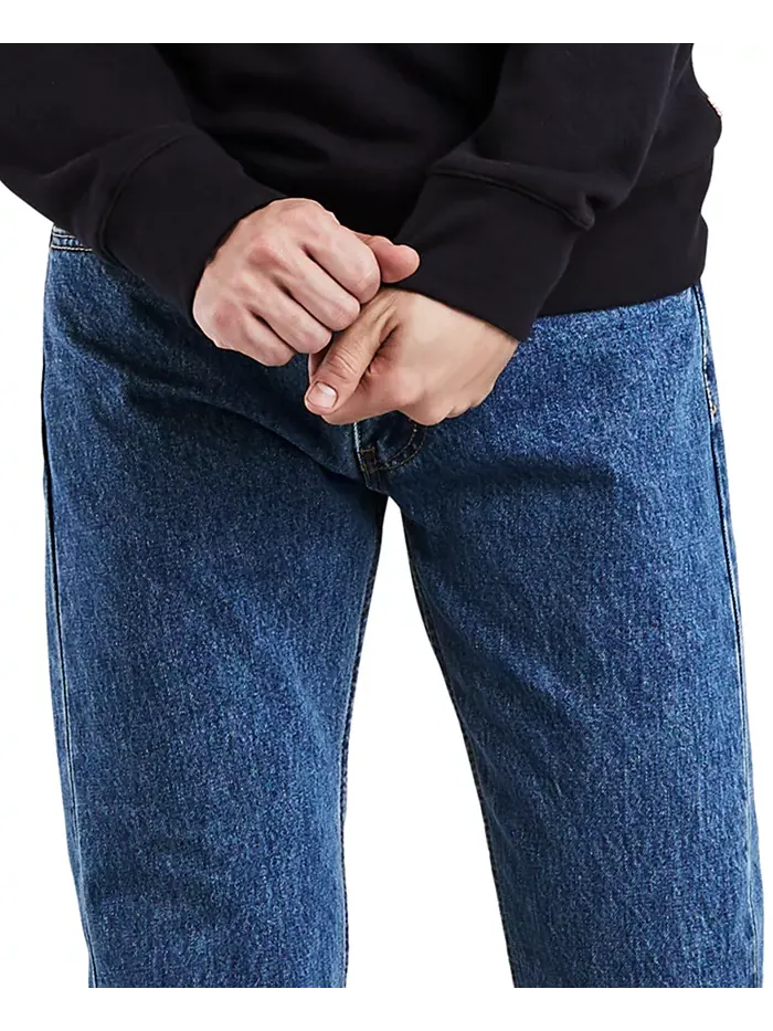 Мужские джинсы 505 Regular Fit без стрейча Levi's — изображение 4 из 9, синий