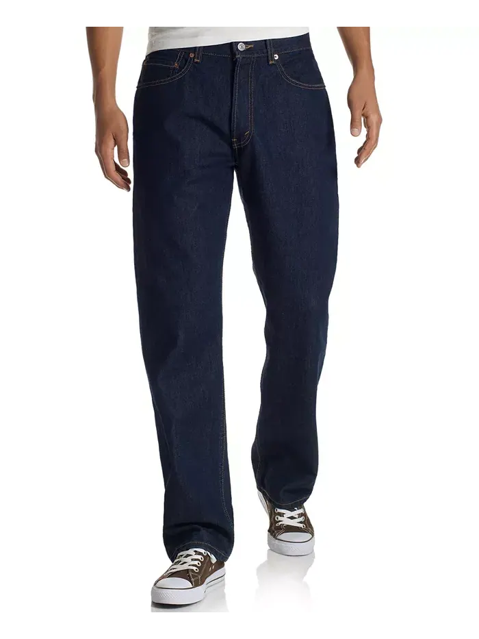 Мужские джинсы 505 Regular Fit без стрейча Levi's — изображение 1 из 13, красный