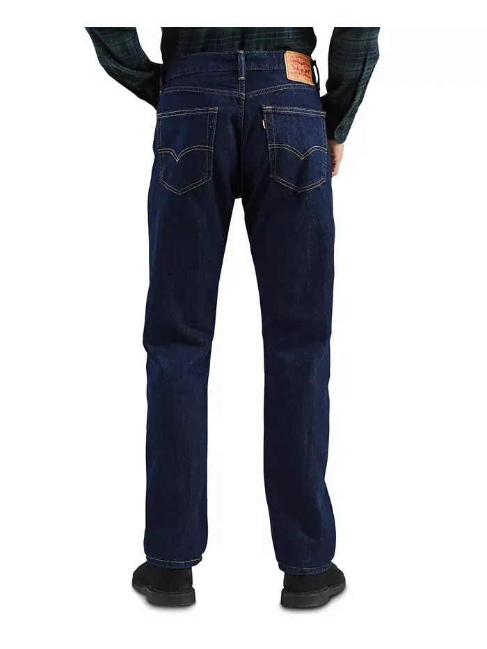 Мужские джинсы 505 Regular Fit без стрейча Levi's — изображение 4 из 13, красный