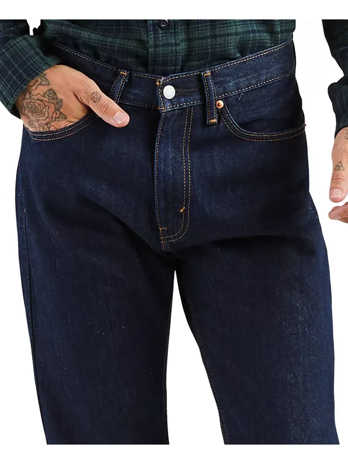 Мужские джинсы 505 Regular Fit без стрейча Levi's — изображение 5 из 13, красный