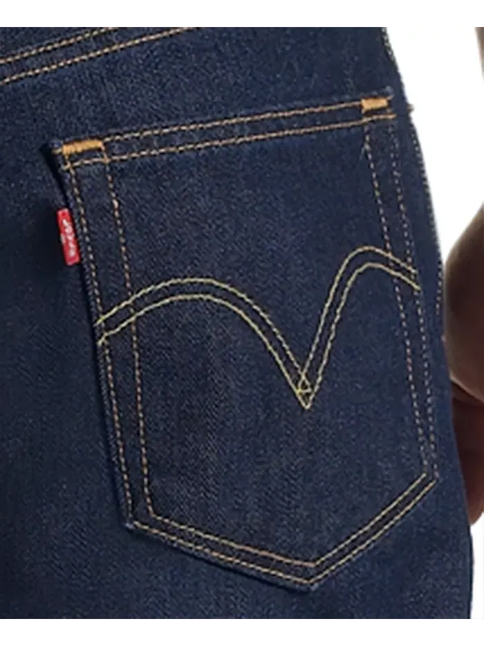 Мужские джинсы 505 Regular Fit без стрейча Levi's — изображение 10 из 13, красный