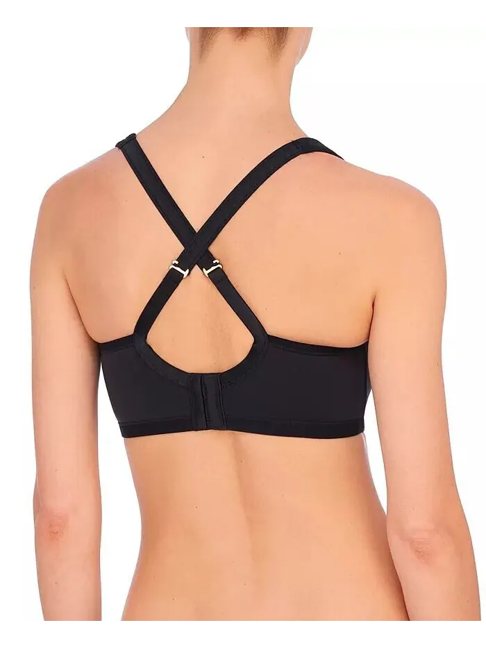 Женский спортивный бюстгальтер Yogi Contour Convertible 731050 Natori — изображение 4 из 9, черный