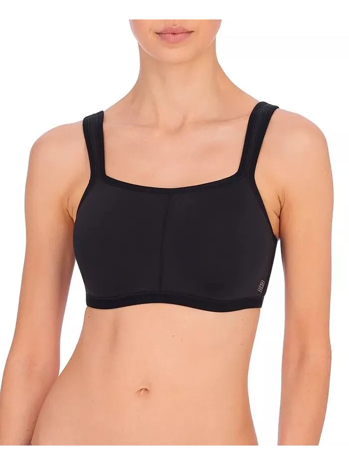 Женский спортивный бюстгальтер Yogi Contour Convertible 731050 Natori — изображение 5 из 9, черный