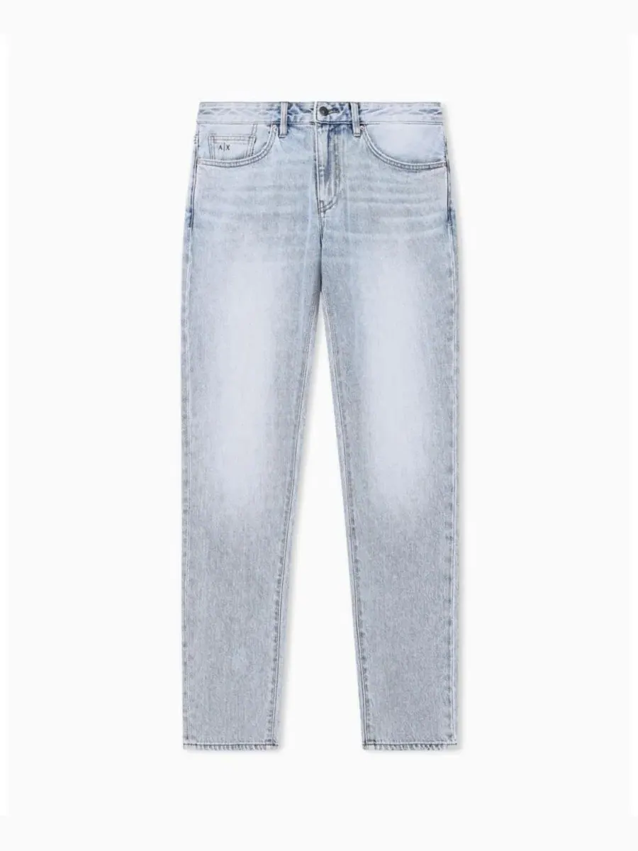 Джинсы зауженные J14 Slim из стрейч-хлопка A|X Armani Exchange — изображение 1 из 4