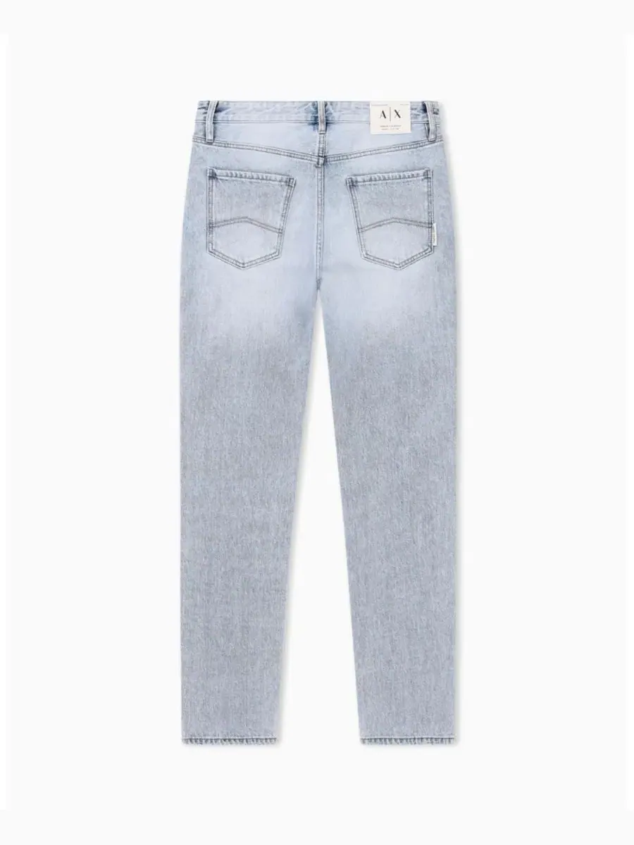 Джинсы зауженные J14 Slim из стрейч-хлопка A|X Armani Exchange — изображение 2 из 4