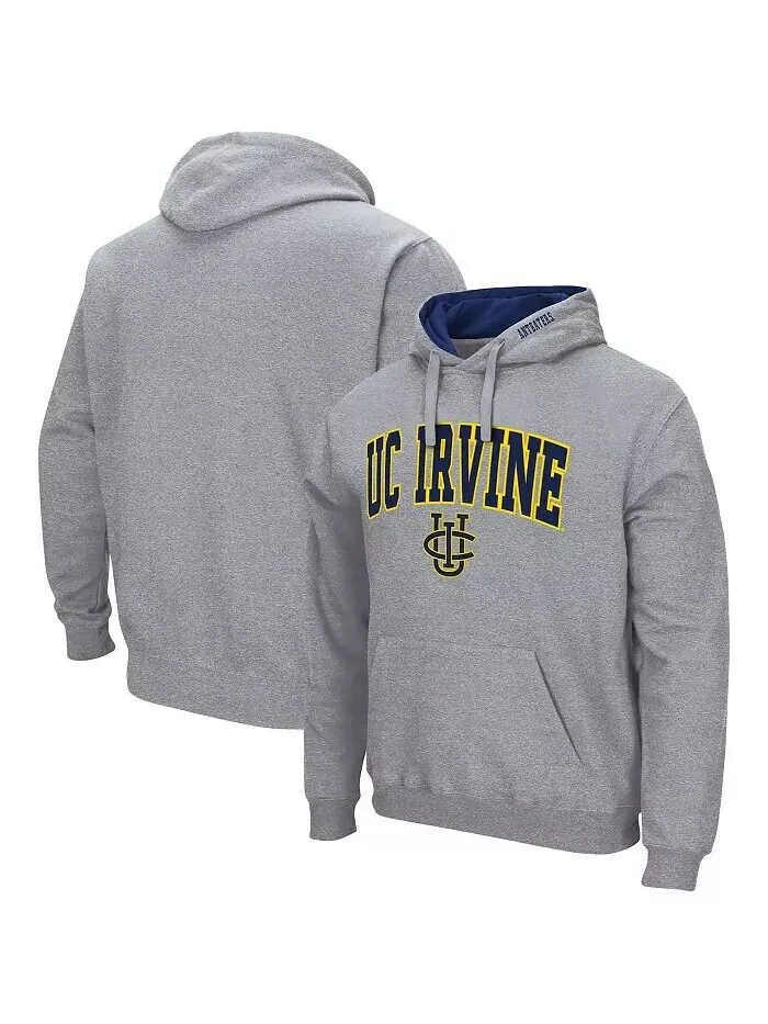 Мужской пуловер с капюшоном и логотипом UC Irvine Anteaters Colosseum — изображение 1 из 3, темно-синий