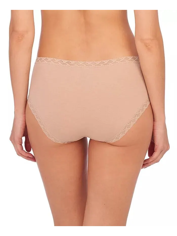 Комплект из 3 трусиков-шорт Bliss French Cut 152058MP Natori — изображение 2 из 3, черный//белый