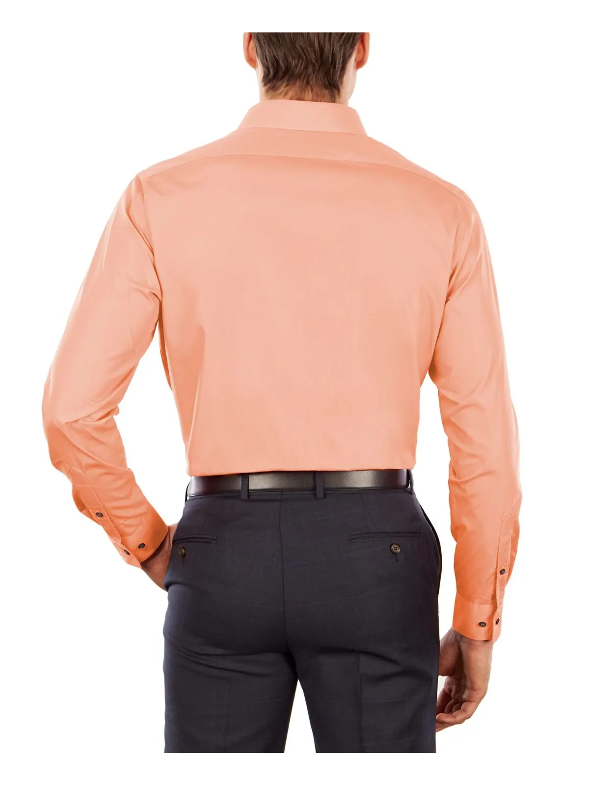 Мужская классическая рубашка из поплина спортивного кроя Van Heusen — изображение 2 из 4