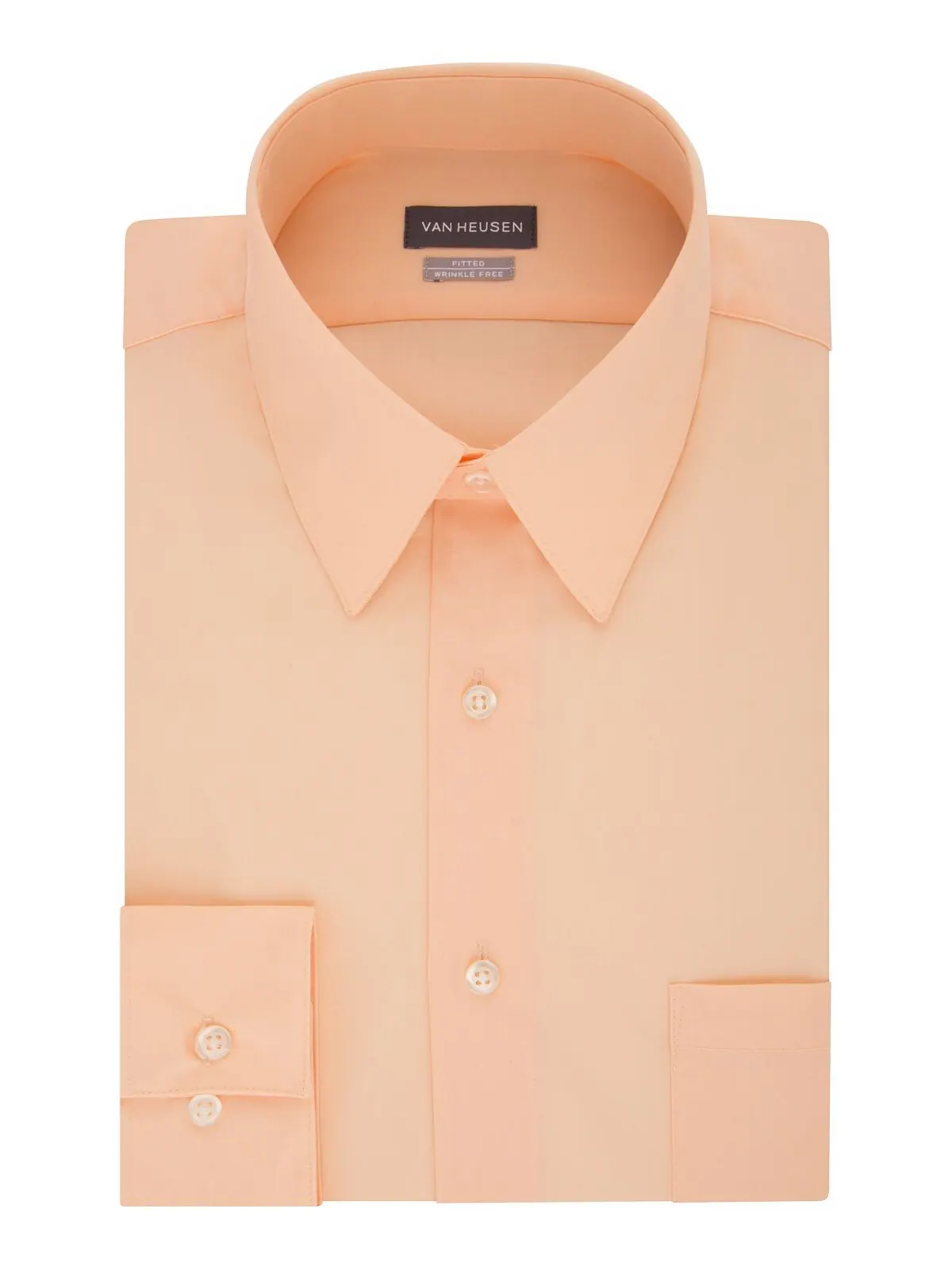 Мужская классическая рубашка из поплина спортивного кроя Van Heusen — изображение 3 из 4
