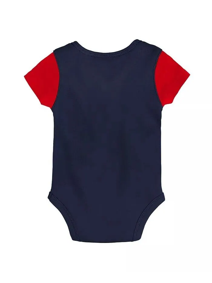 Комплект из трех боди с нагрудником и пинетками Minnesota Twins Little Champ для маленьких — изображение 4 из 4