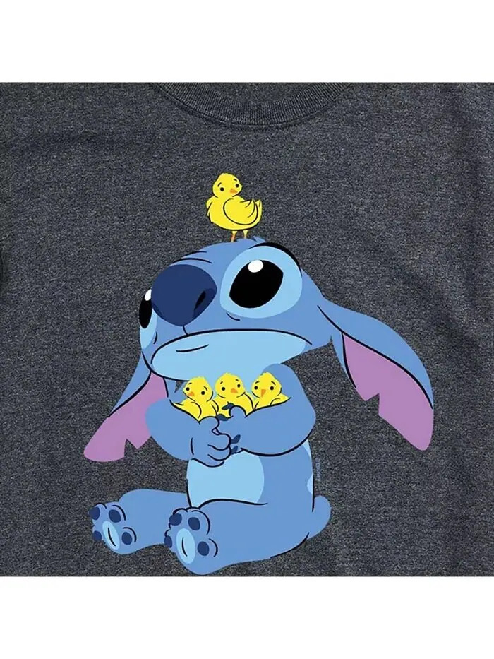 Мужские футболки с коротким рукавом Lilo and Stitch AIRWAVES — изображение 3 из 3, серый