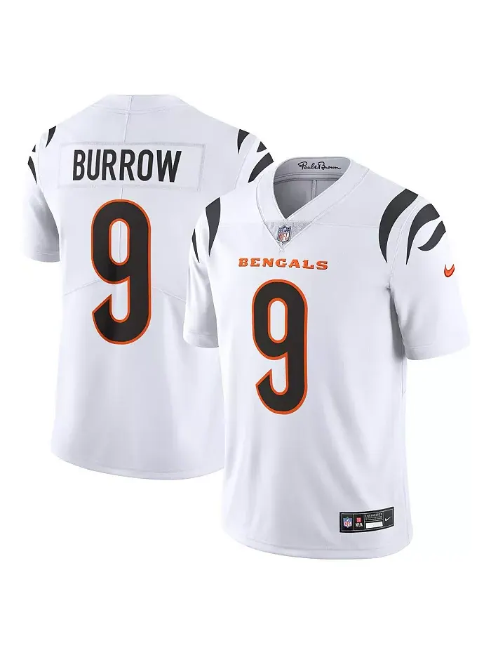 Мужская футболка Joe Burrow Cincinnati Bengals Vapor Untouchable Limited Nike — изображение 1 из 5, белый