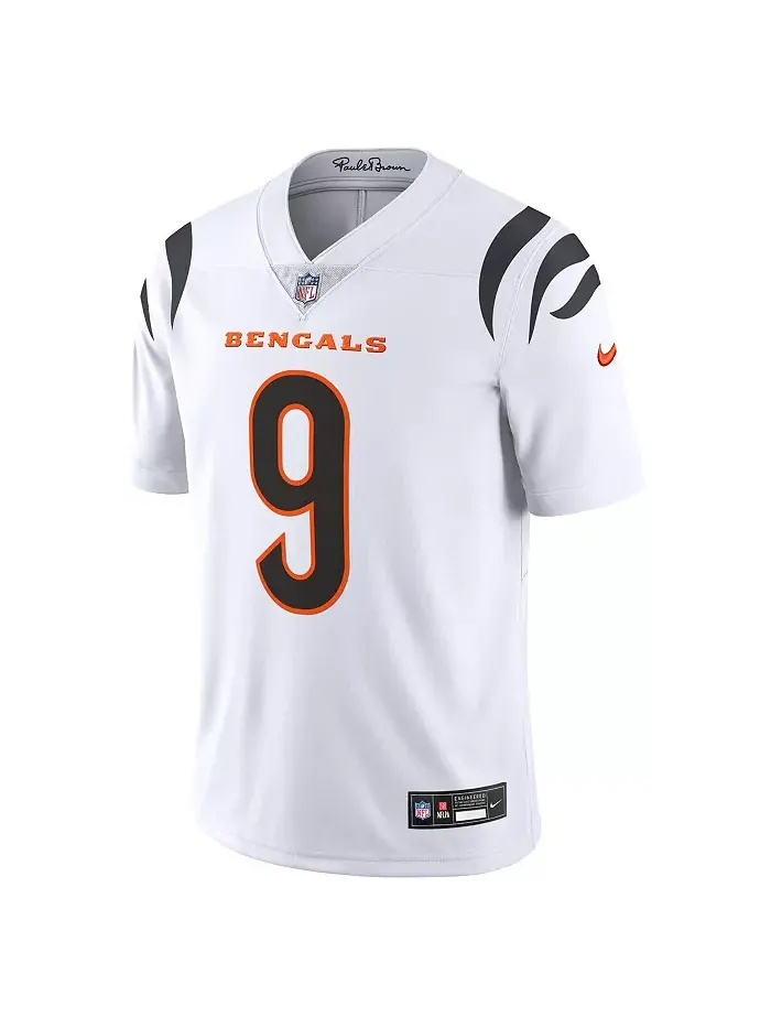Мужская футболка Joe Burrow Cincinnati Bengals Vapor Untouchable Limited Nike — изображение 2 из 5, белый