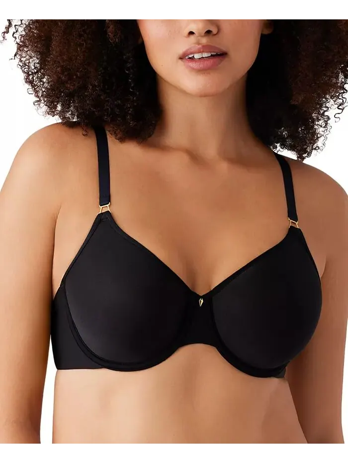 Женский бюстгальтер-футболка Simply Done Contour 853393 Wacoal — изображение 1 из 4, черный
