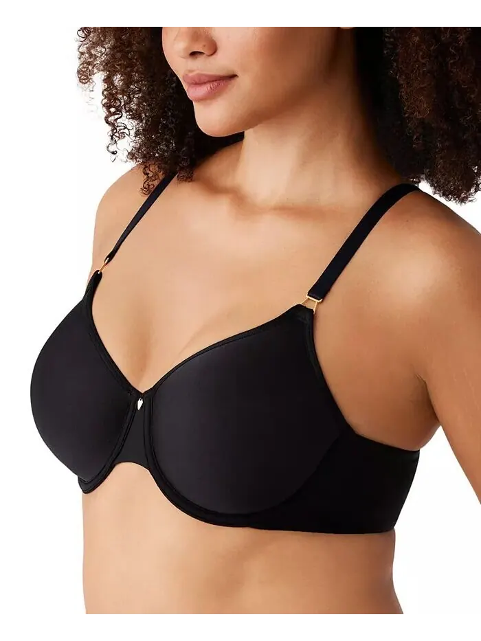 Женский бюстгальтер-футболка Simply Done Contour 853393 Wacoal — изображение 4 из 4, черный