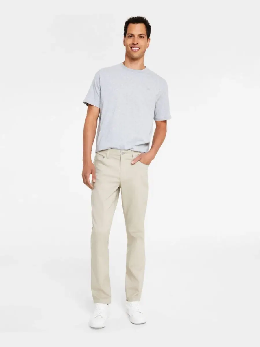 Мужской комплект: брюки CK Move 365 Slim-Fit Performance Stretch и рубашка с длинными рукавами из — изображение 2 из 10