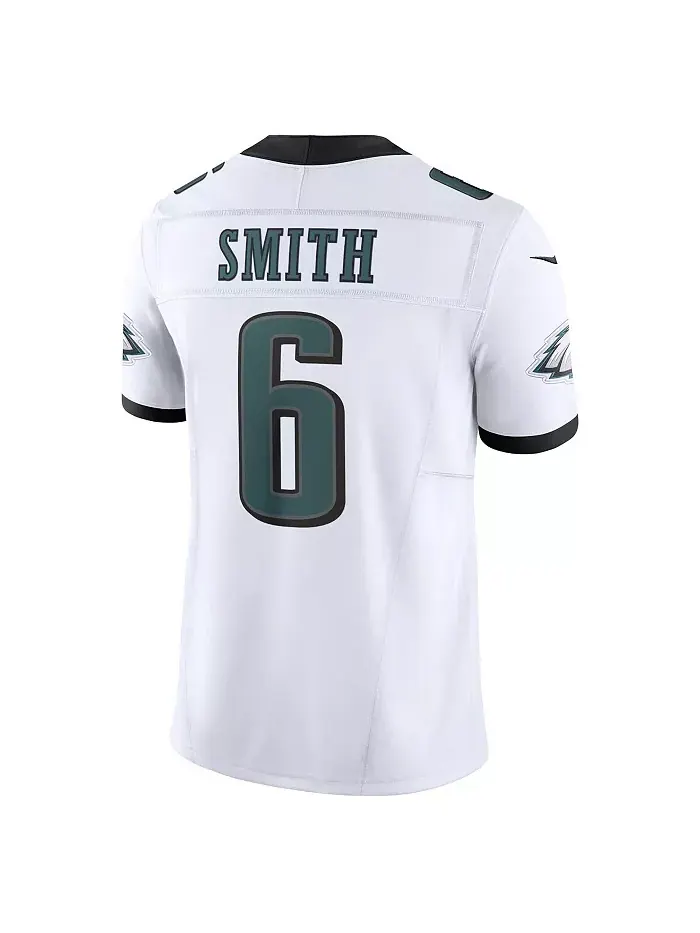 Мужская лимитированная джерси Philadelphia Eagles Vapor F.U.S.E. DeVonta Smith Kelly Nike — изображение 2 из 5, белый