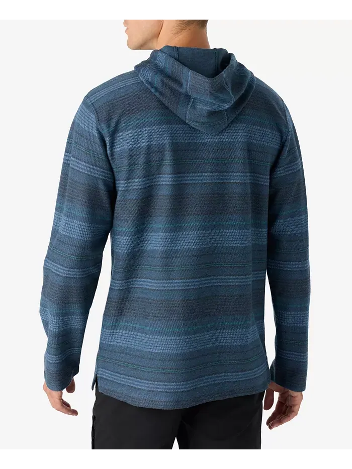 Толстовка Men's Bavaro Stripe Poncho Fleece Tops O'Neill — изображение 6 из 8, бежевый