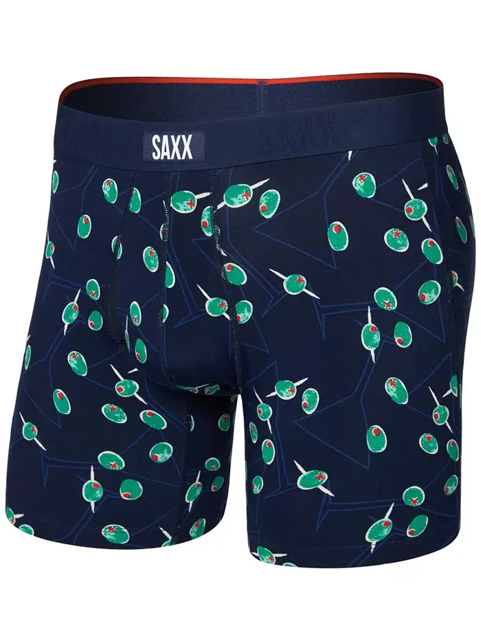 Мужские боксеры Xtra Slim-fit с принтом Vibe Saxx — синий