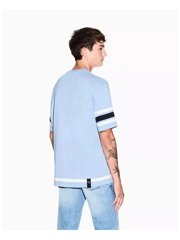 Мужская футболка «91» A|X Armani Exchange — изображение 15 из 15, синий