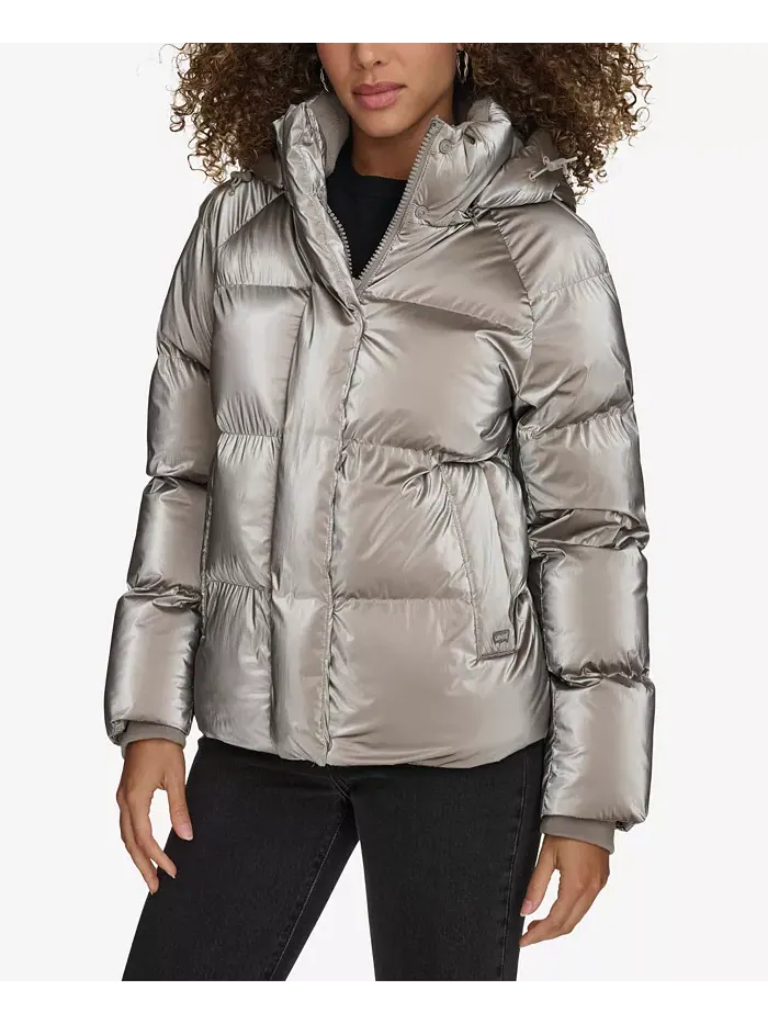 Женская стеганая куртка с капюшоном Puffer Levi's