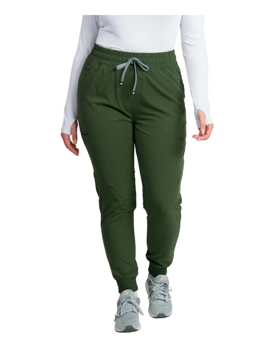 Женские спортивные брюки Madison Mid-rise Slim Jogger Scrub Pant Medgear