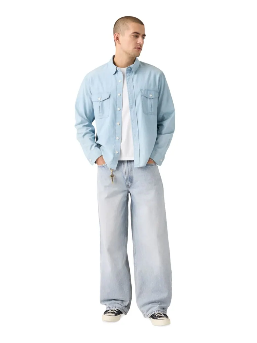 Мужские очень свободные джинсы Levi's, Light rinse — изображение 2 из 5