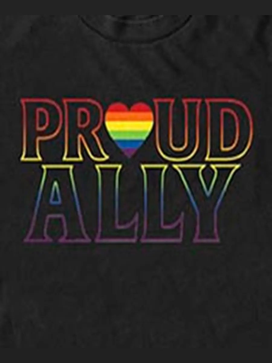Мужская футболка с коротким рукавом "Proud" Fifth Sun — изображение 3 из 3, черный