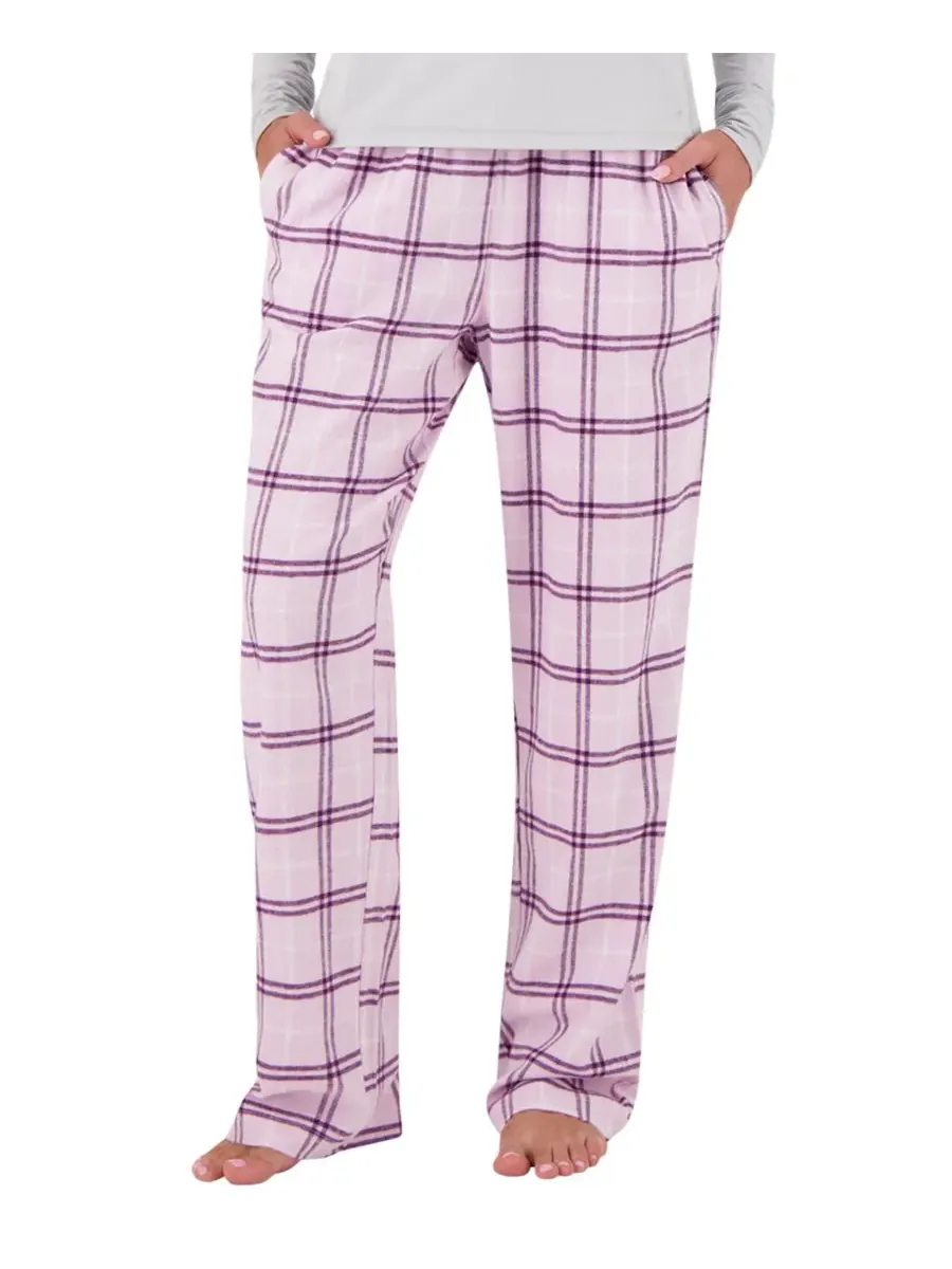 Женские фланелевые пижамные штаны Florence Heat Holders, Orchid/Plum — изображение 1 из 5