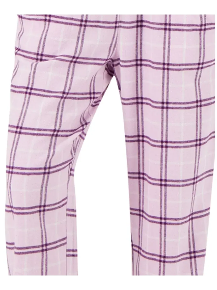 Женские фланелевые пижамные штаны Florence Heat Holders, Orchid/Plum — изображение 2 из 5