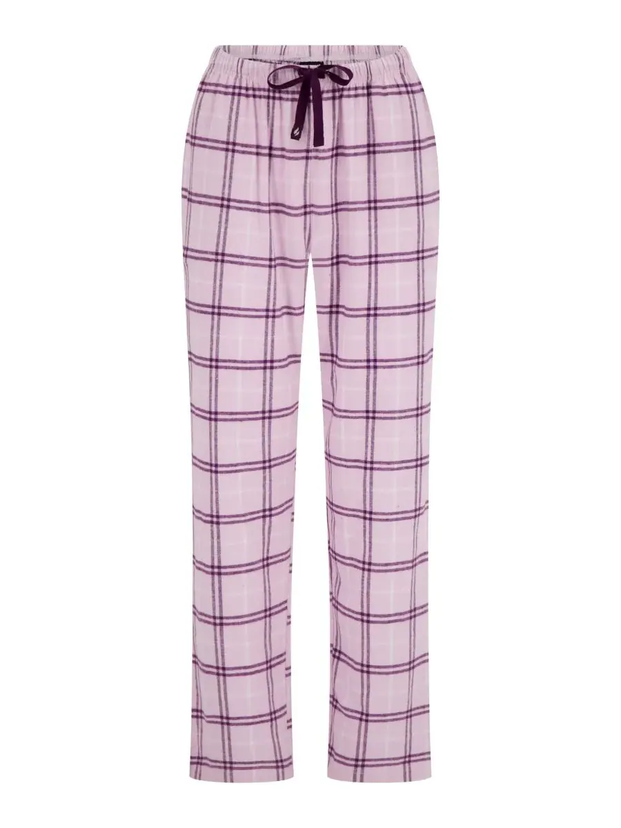 Женские фланелевые пижамные штаны Florence Heat Holders, Orchid/Plum — изображение 3 из 5