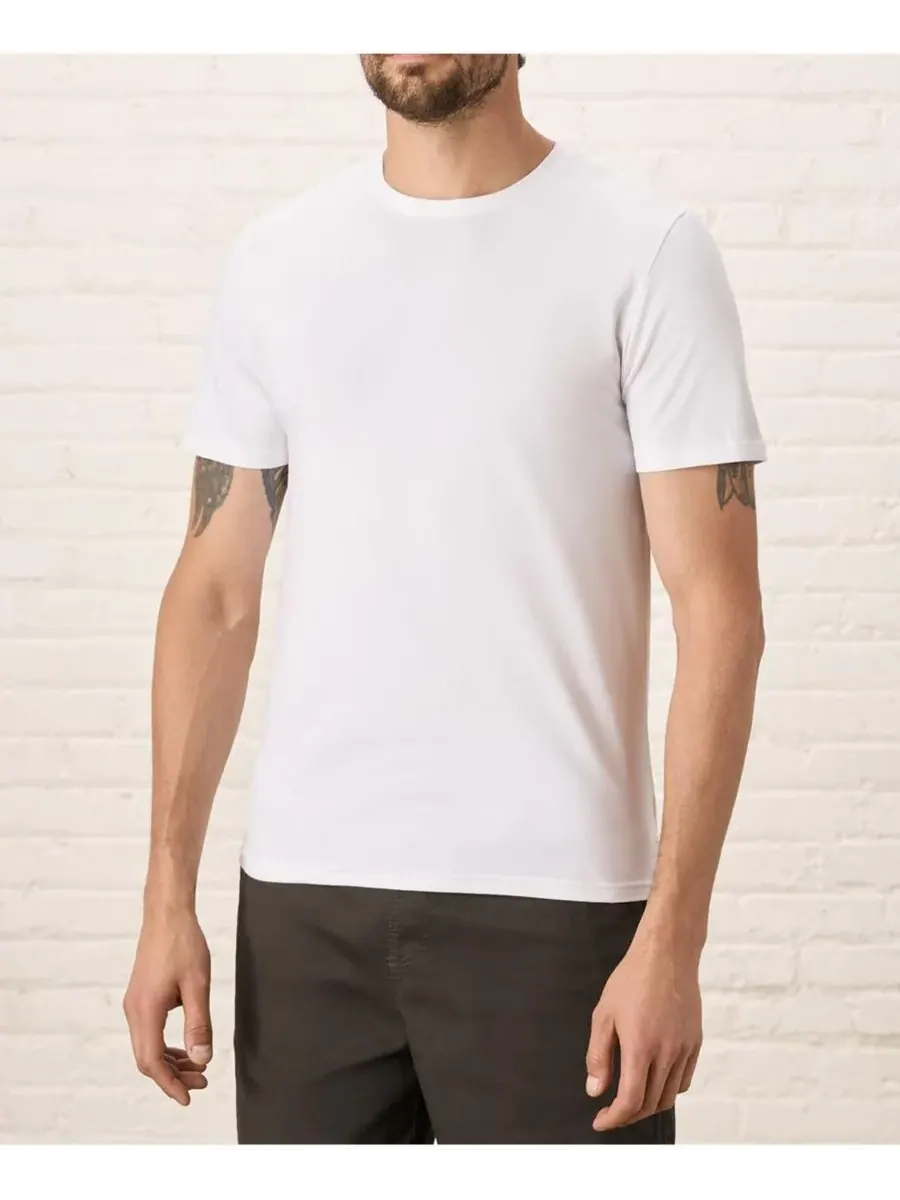 Мужская футболка Luxe Signature Slim Crew Neck из органического хлопка Pact