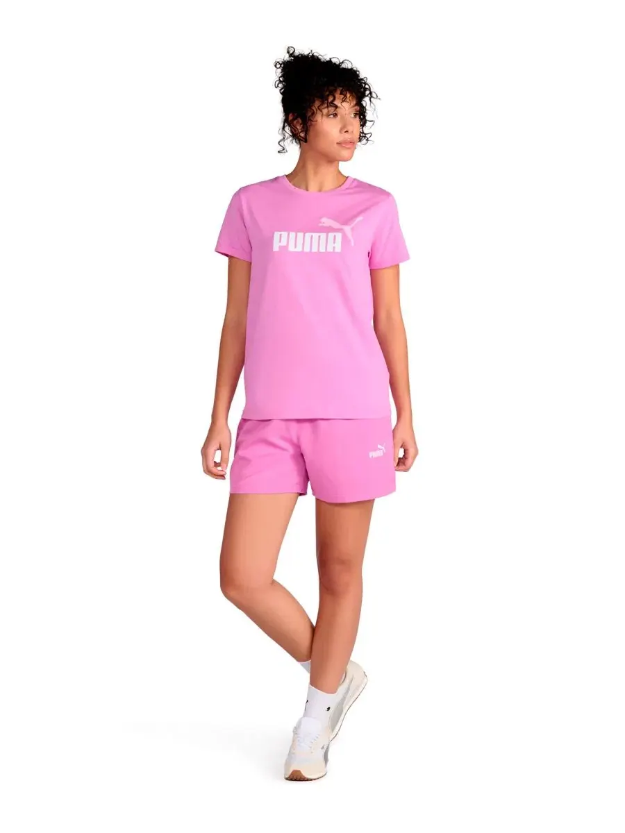Женская футболка с коротким рукавом и круглым вырезом Puma, Mauve Pop — изображение 2 из 4