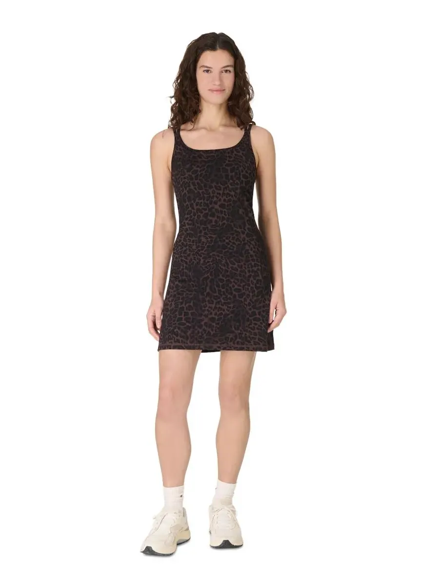 Женское платье Ultimate Studio с двойными бретелями Sweaty Betty — изображение 2 из 4, коричневый