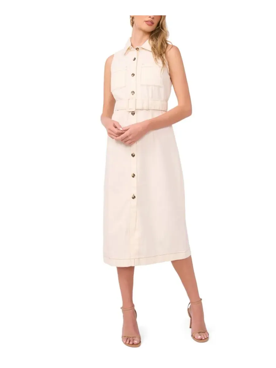 Женское платье с воротником Vince Camuto