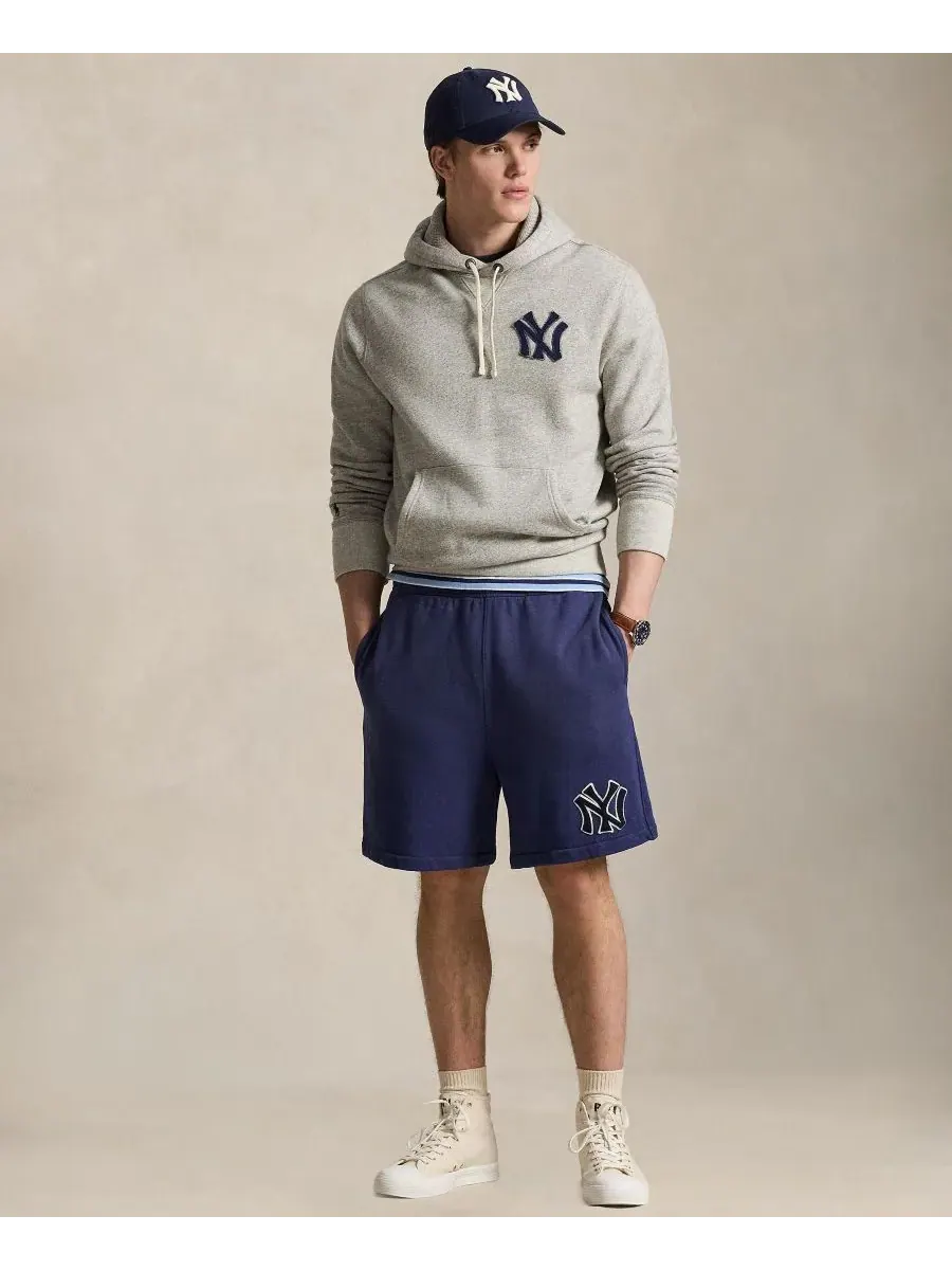 Мужские шорты с нашивкой и логотипом Polo Ralph Lauren, темно-cobalt — изображение 2 из 5, кобальт