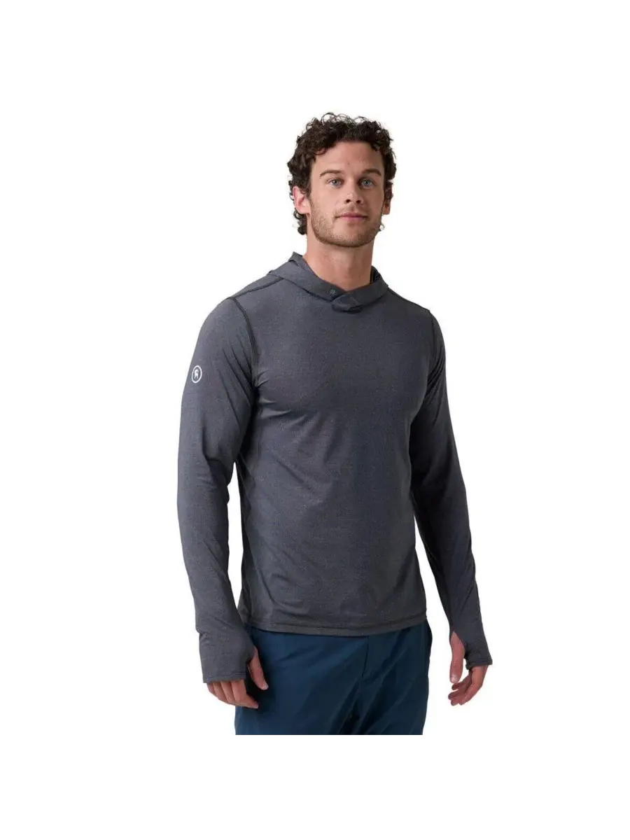 Мужская солнцезащитная худи Tahoe Pro LT Sun Hoodie Backcountry — черный