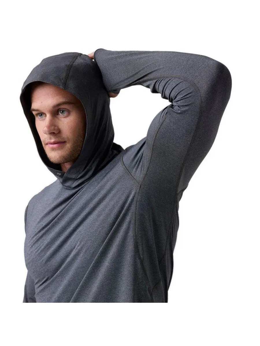 Мужская солнцезащитная худи Tahoe Pro LT Sun Hoodie Backcountry — изображение 3 из 8, черный