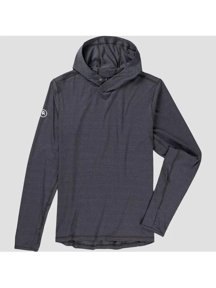 Мужская солнцезащитная худи Tahoe Pro LT Sun Hoodie Backcountry — изображение 7 из 8, черный