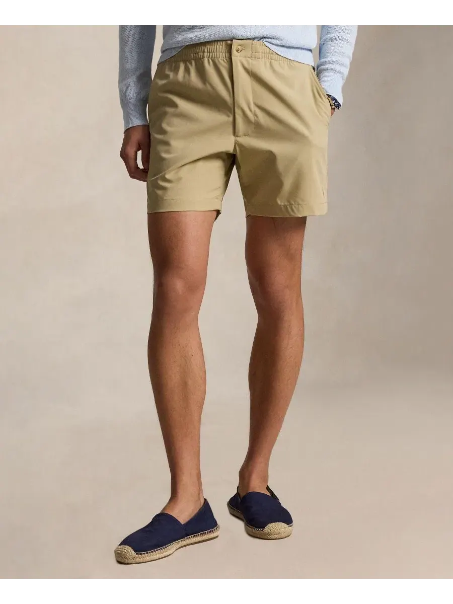 Мужские плавки классического кроя Polo Ralph Lauren — изображение 1 из 5, бежевый
