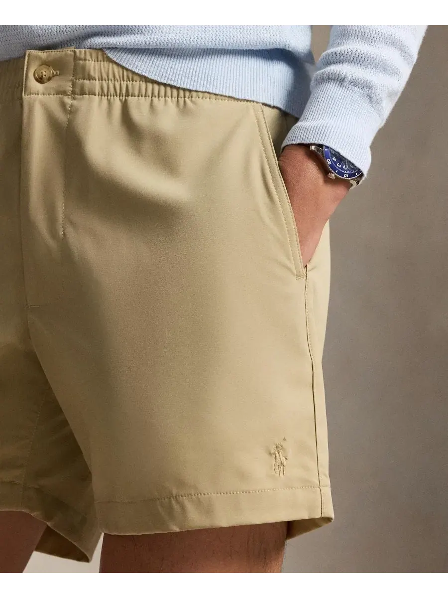 Мужские плавки классического кроя Polo Ralph Lauren — изображение 3 из 5, бежевый
