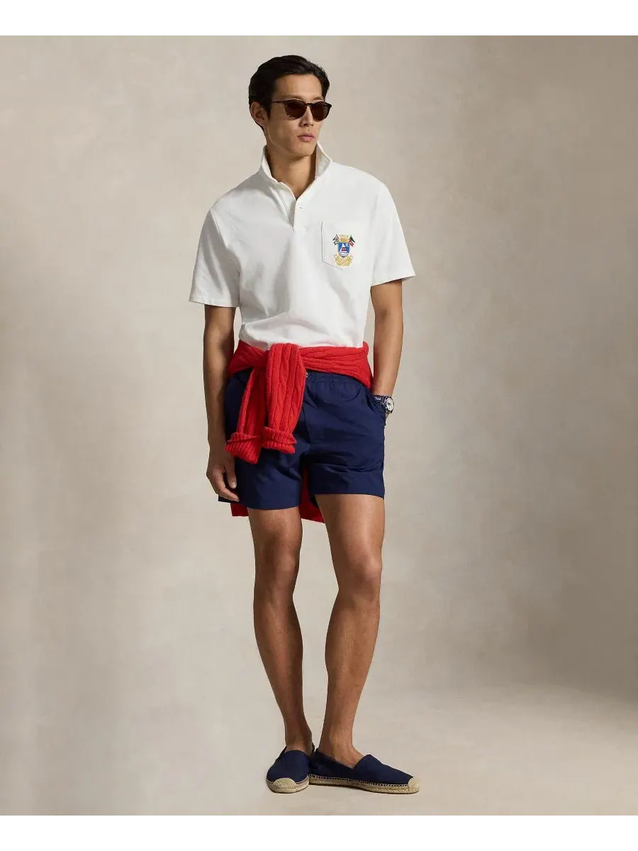 Мужские плавки классического кроя Polo Ralph Lauren — изображение 2 из 5, темно-синий