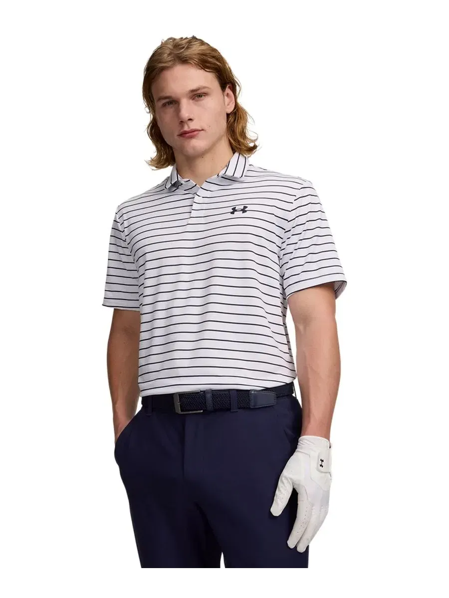 Мужская рубашка-поло в полоску Matchplay Under Armour