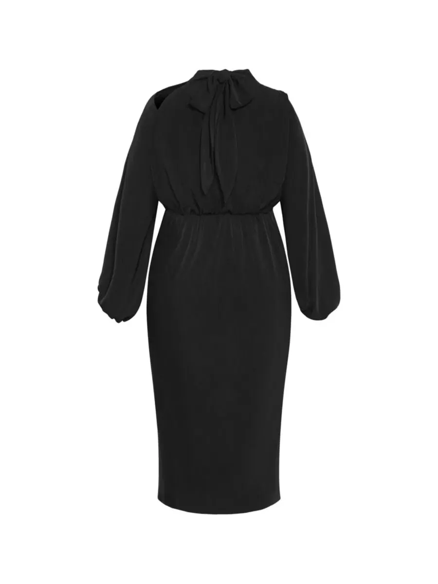 Женское платье Джейли City Chic — изображение 2 из 4, черный