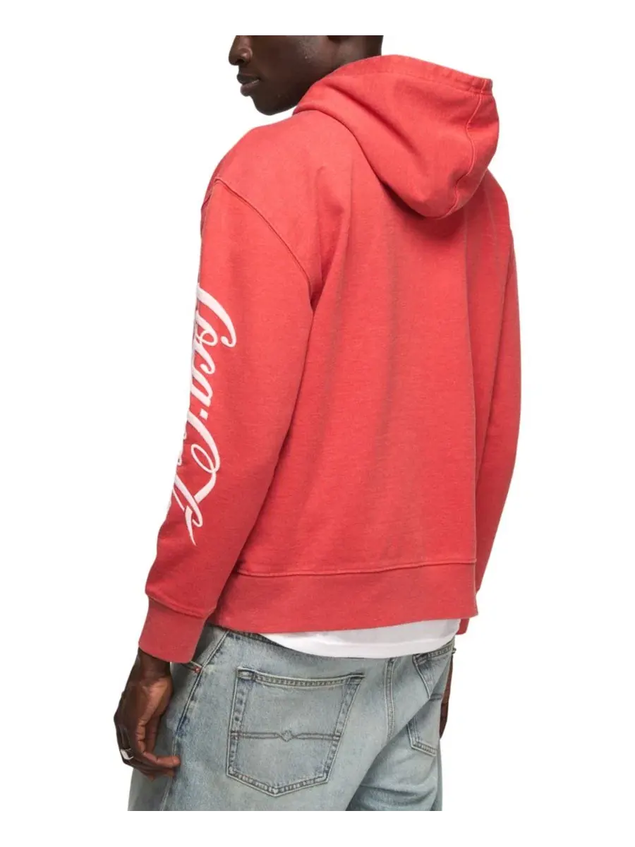 Худи с логотипом Coca-Cola Lucky Brand — изображение 5 из 5, красный