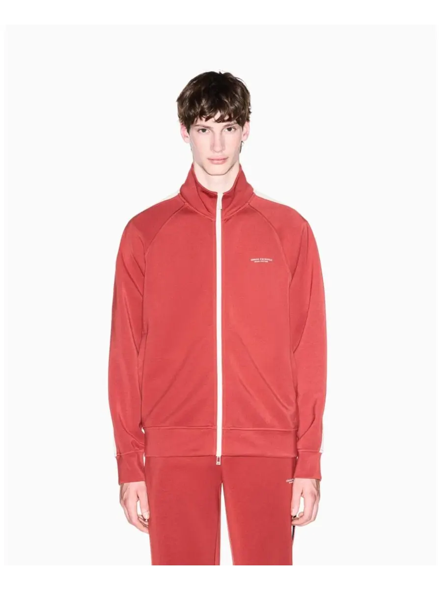 Куртка на молнии с высоким воротником Stretch Modal A|X Armani Exchange